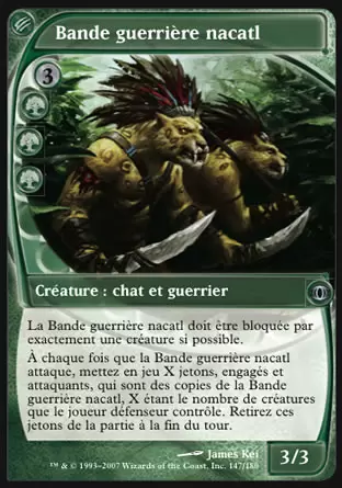 Vision de l\'Avenir (Future Sight) - Bande guerrière nacatl