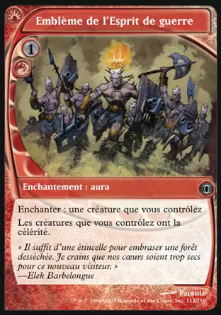 Vision de l\'Avenir (Future Sight) - Emblème de l\'Esprit de guerre