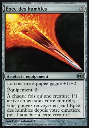 Vision de l\'Avenir (Future Sight) - Épée des humbles