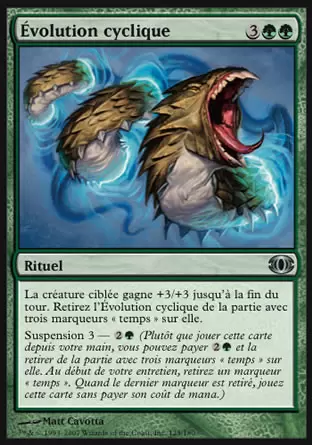 Vision de l\'Avenir (Future Sight) - Évolution cyclique