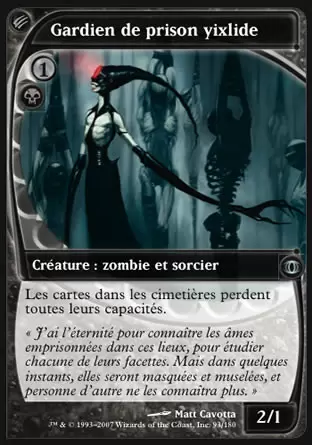 Vision de l\'Avenir (Future Sight) - Gardien de prison yixlide