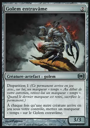 Vision de l\'Avenir (Future Sight) - Golem entravâme
