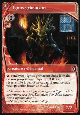Vision de l\'Avenir (Future Sight) - Ignus grimaçant