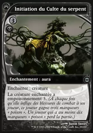 Vision de l\'Avenir (Future Sight) - Initiation du Culte du serpent