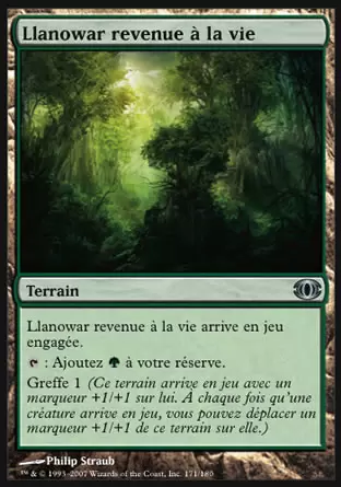 Vision de l\'Avenir (Future Sight) - Llanowar revenue à la vie