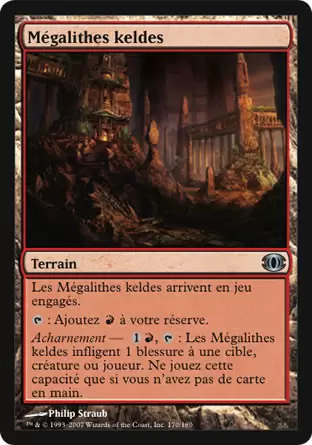 Vision de l\'Avenir (Future Sight) - Mégalithes keldes