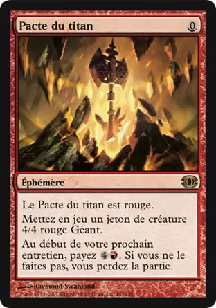 Vision de l\'Avenir (Future Sight) - Pacte du titan