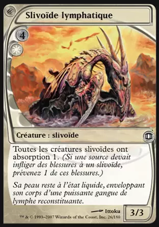 Vision de l\'Avenir (Future Sight) - Slivoïde lymphatique