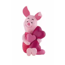 Piglet with hearts