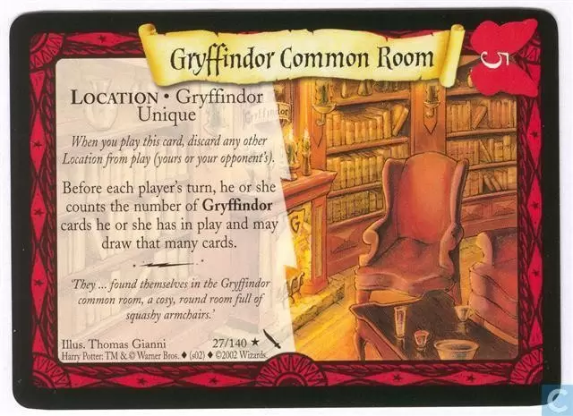 Harry Potter - The Chamber of Secrets - Gryffindor Common Room