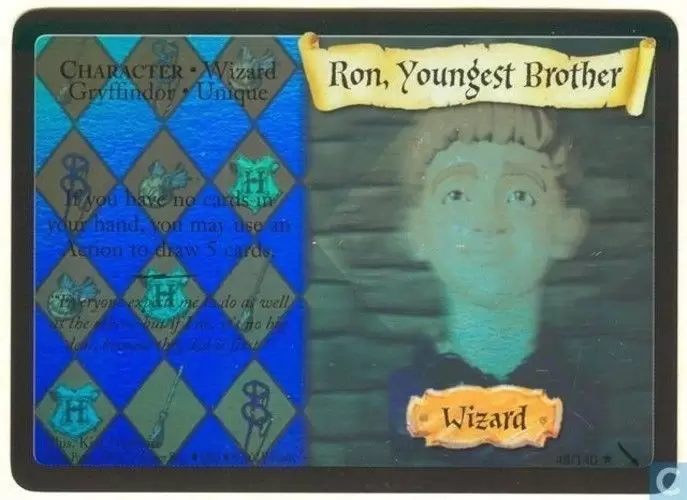 Harry Potter - The Chamber of Secrets - Ron, Youngest Brother Foil