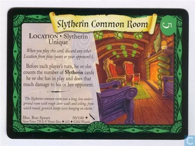 Harry Potter - The Chamber of Secrets - Slytherin Common Room