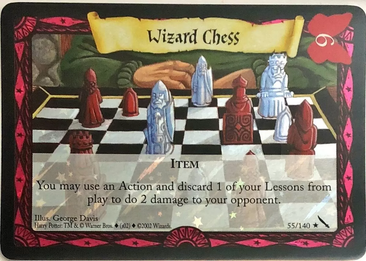 Harry Potter - The Chamber of Secrets - Wizard Chess Foil