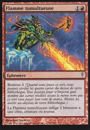 Souffle Glaciaire - Flamme tumultueuse Foil