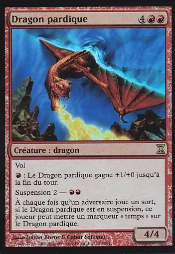 Spirale Temporelle - Dragon pardique Foil
