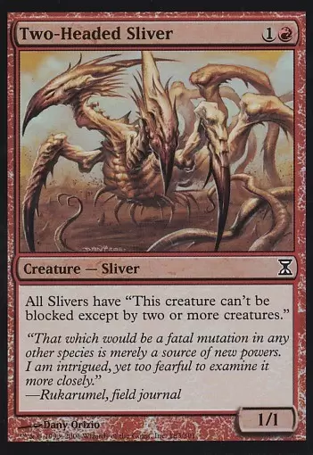 Spirale Temporelle - Slivoïde à deux têtes Foil
