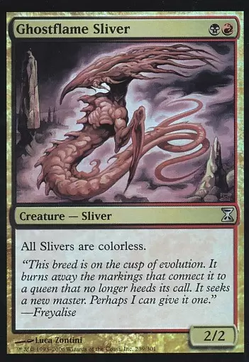 Spirale Temporelle - Slivoïde ectoflamme Foil