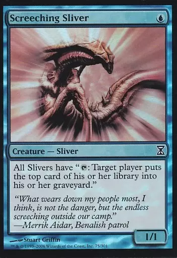 Spirale Temporelle - Slivoïde grinçant Foil