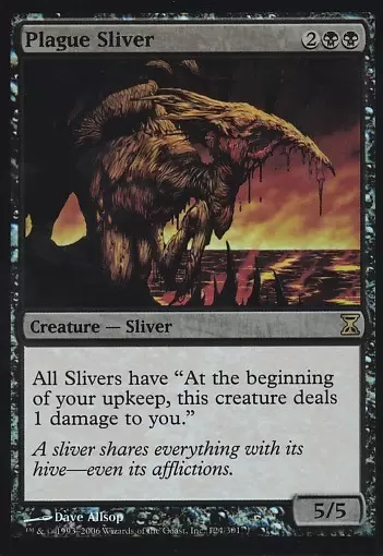 Spirale Temporelle - Slivoïde pestiféré Foil