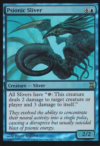 Spirale Temporelle - Slivoïde psionique Foil