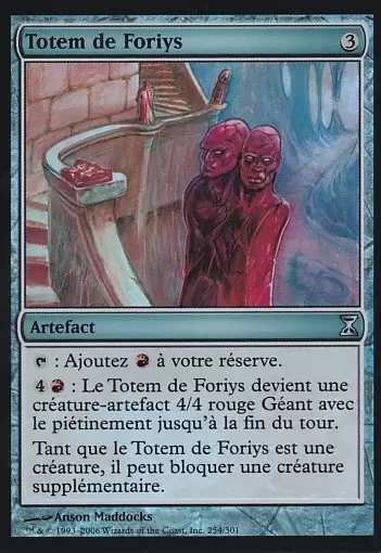 Spirale Temporelle - Totem de Foriys Foil