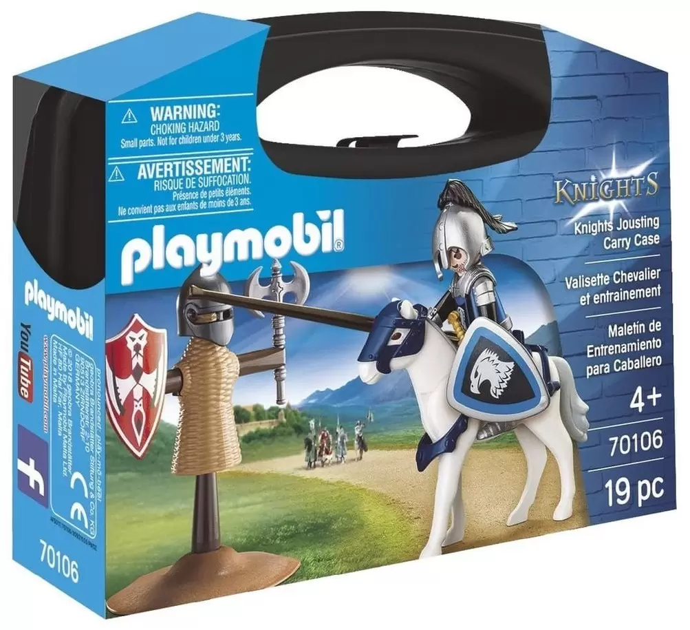Playmobil Middle-Ages - Knights Jousting Carry Case