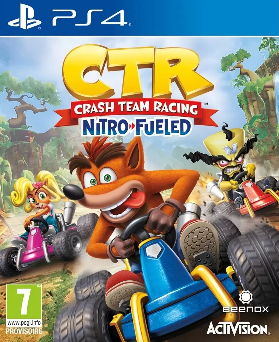 Jeux PS4 - CTR Crash Team Racing : Nitro Fueled