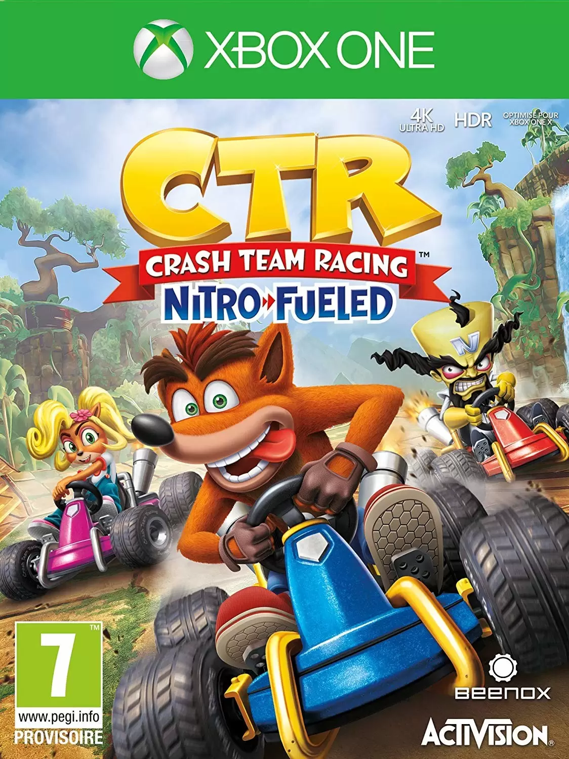Jeux XBOX One - CTR Crash Team Racing : Nitro Fueled