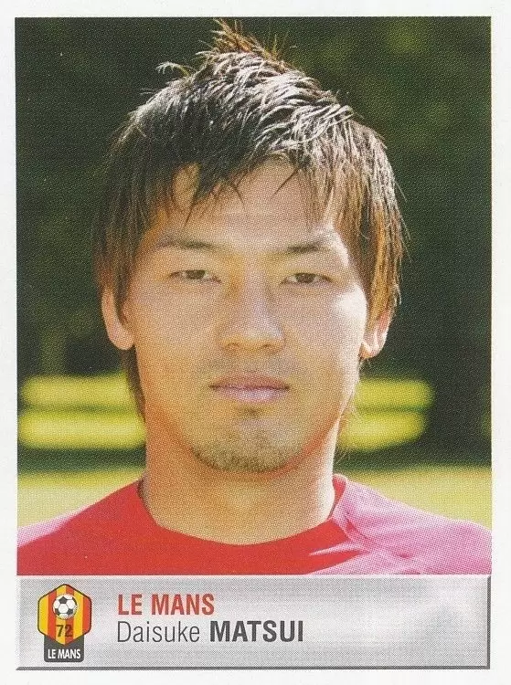 Foot 2007  - Championnat de France De L1 et L2 - Daisuke Matsui - Le Mans