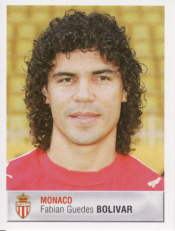 Foot 2007  - Championnat de France De L1 et L2 - Fabian Guedes Bolivar - Monaco
