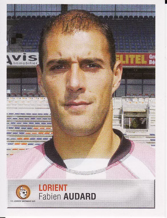 Foot 2007  - Championnat de France De L1 et L2 - Fabien Audard - Lorient