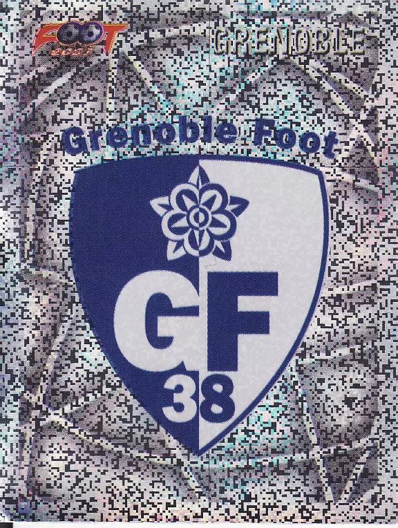 Foot 2007  - Championnat de France De L1 et L2 - Grenoble Écusson - Grenoble