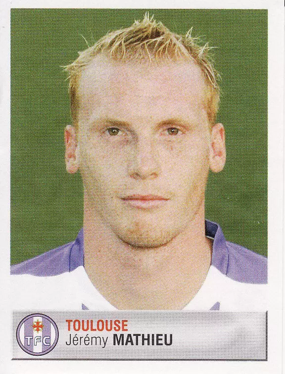 Foot 2007  - Championnat de France De L1 et L2 - Jérémy Mathieu - Toulouse
