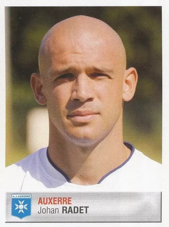 Foot 2007  - Championnat de France De L1 et L2 - Johan Radet - Auxerre