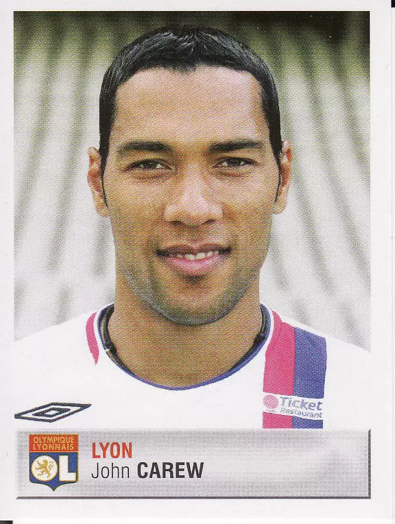 Foot 2007  - Championnat de France De L1 et L2 - John Carew - Lyon