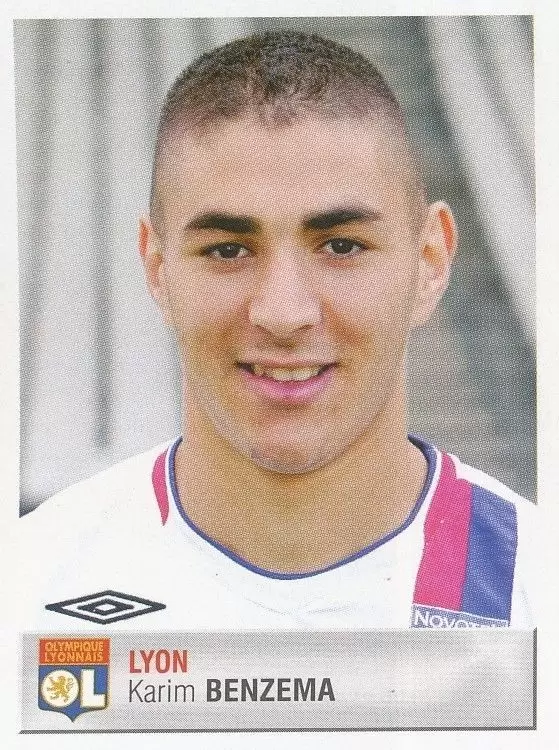 Foot 2007  - Championnat de France De L1 et L2 - Karim Benzema - Lyon
