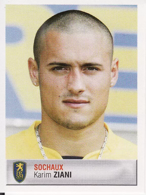 Foot 2007  - Championnat de France De L1 et L2 - Karim Ziani - Sochaux