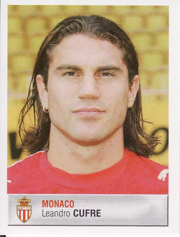 Foot 2007  - Championnat de France De L1 et L2 - Leandro Cufre - Monaco