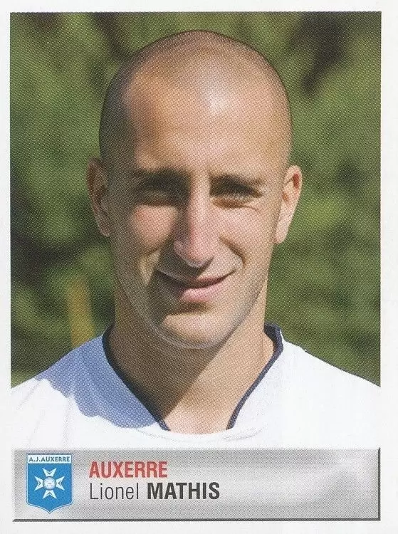 Foot 2007  - Championnat de France De L1 et L2 - Lionel Mathis - Auxerre