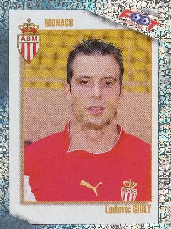 Foot 2007  - Championnat de France De L1 et L2 - Ludovic Giuly - Les 20 Meilleurs Joueurs