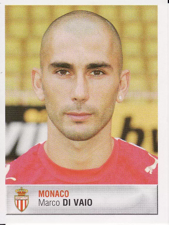 Foot 2007  - Championnat de France De L1 et L2 - Marco Di Vaio - Monaco