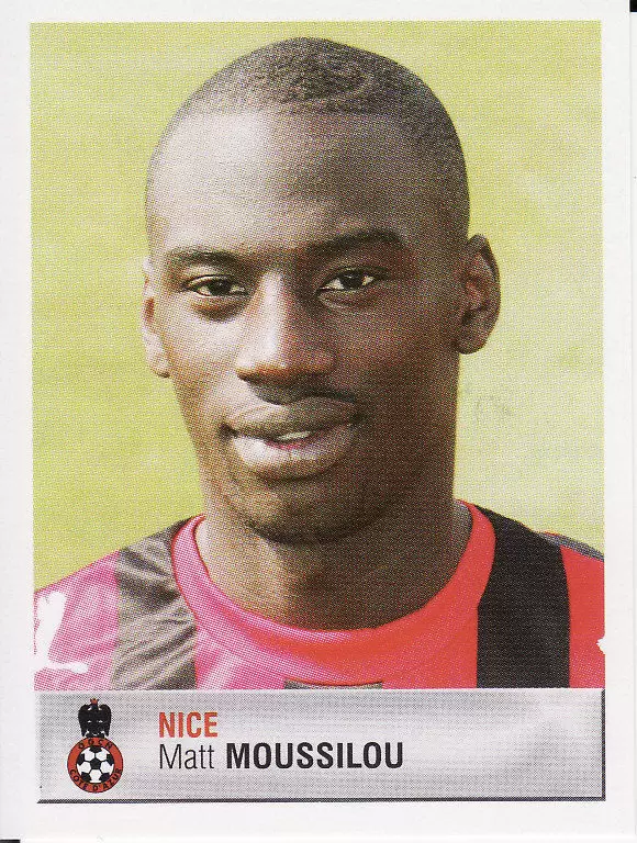 Foot 2007  - Championnat de France De L1 et L2 - Matt Moussilou - Nice