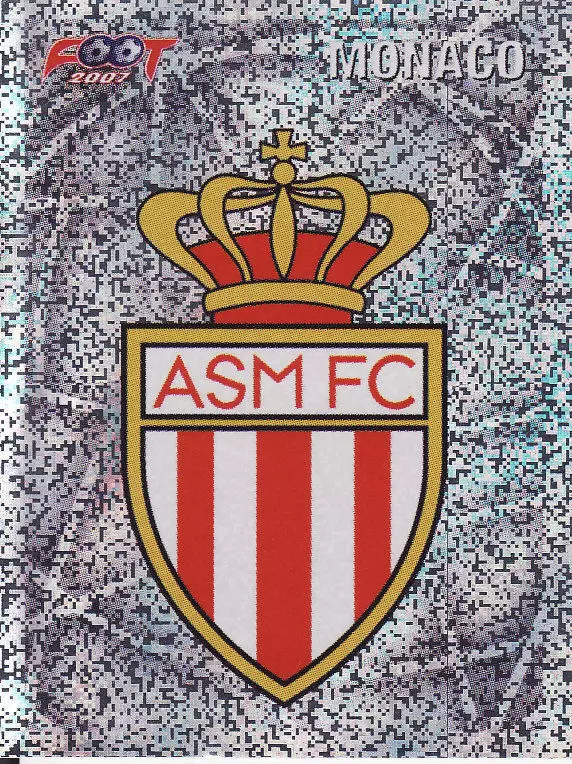 Foot 2007  - Championnat de France De L1 et L2 - Écusson - Monaco