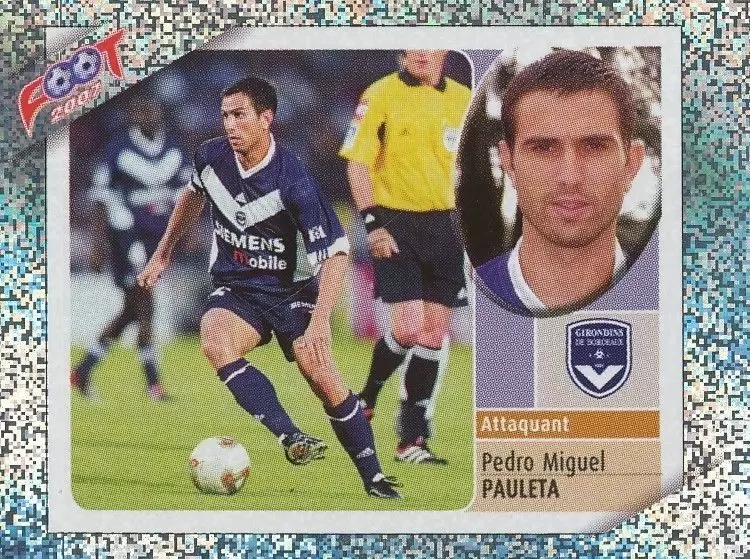 Foot 2007  - Championnat de France De L1 et L2 - Pedro Miguel Pauleta - Les 20 Meilleurs Joueurs