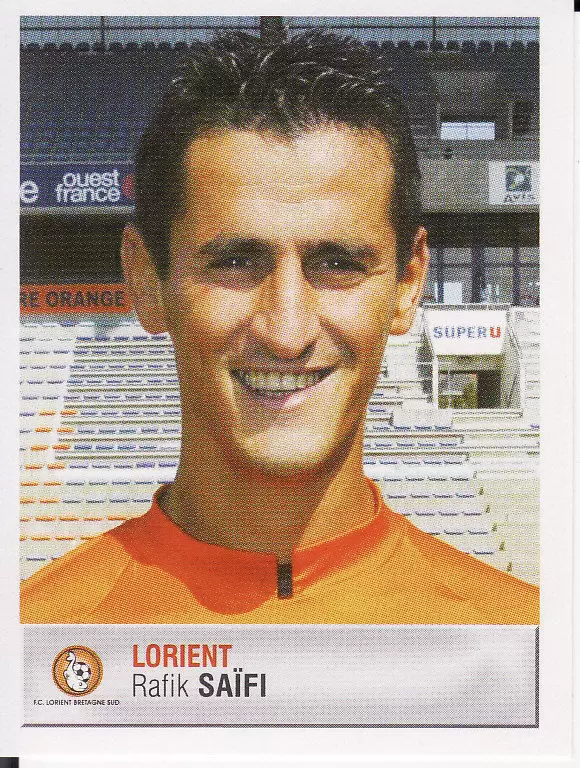 Foot 2007  - Championnat de France De L1 et L2 - Rafik Saïfi - Lorient