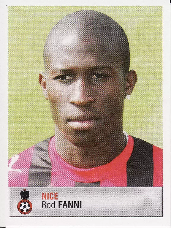 Foot 2007  - Championnat de France De L1 et L2 - Rod Fanni - Nice