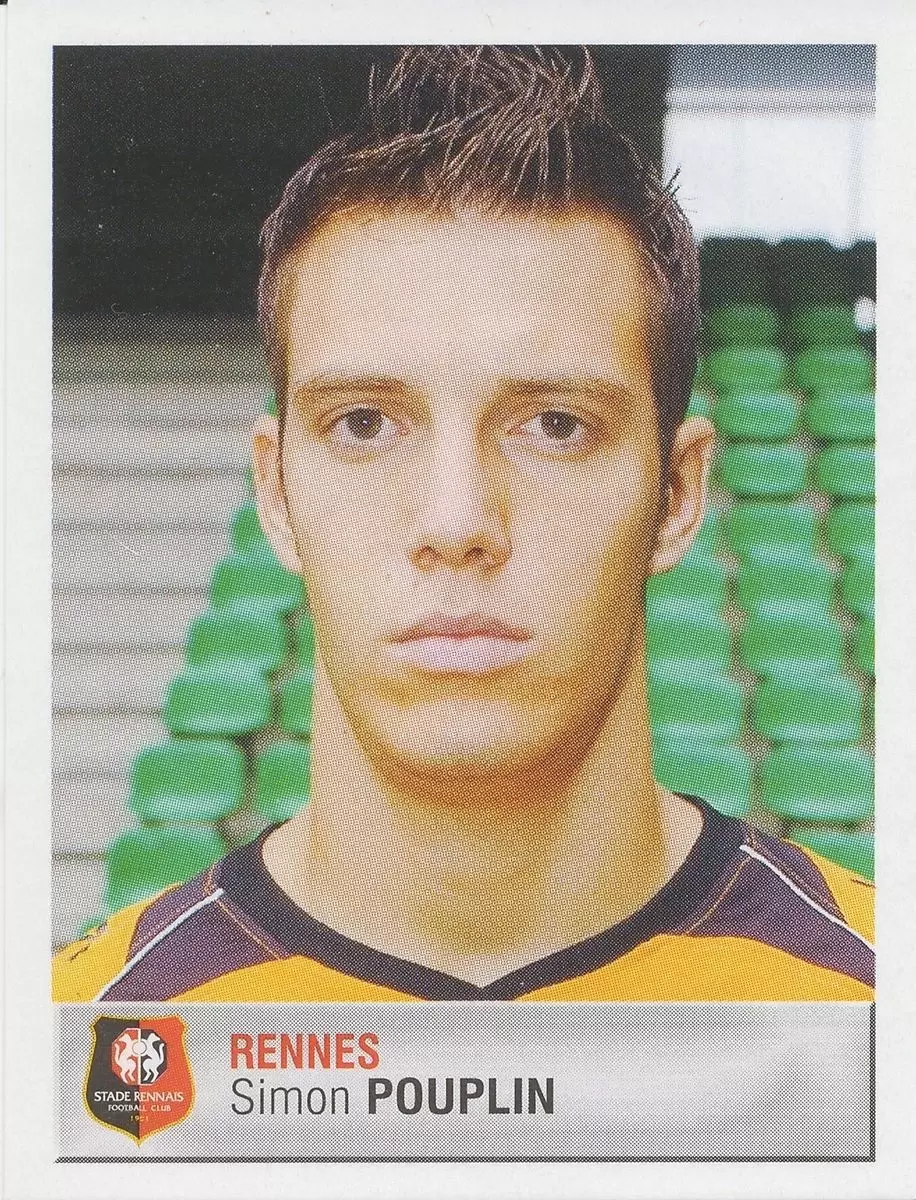 Foot 2007  - Championnat de France De L1 et L2 - Simon Pouplin - Rennes