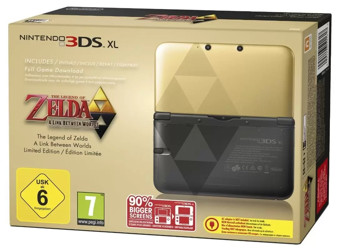 Matériel Nintendo 3DS - 3 DS XL zelda a Link Between Worlds