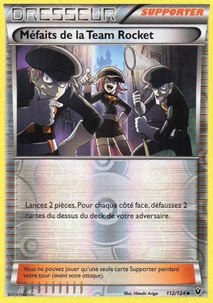 Pokémon XY Impact des destins - Méfaits de la Team Rocket Reverse