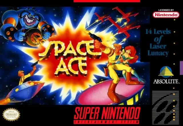 Jeux Super Nintendo - Space Ace